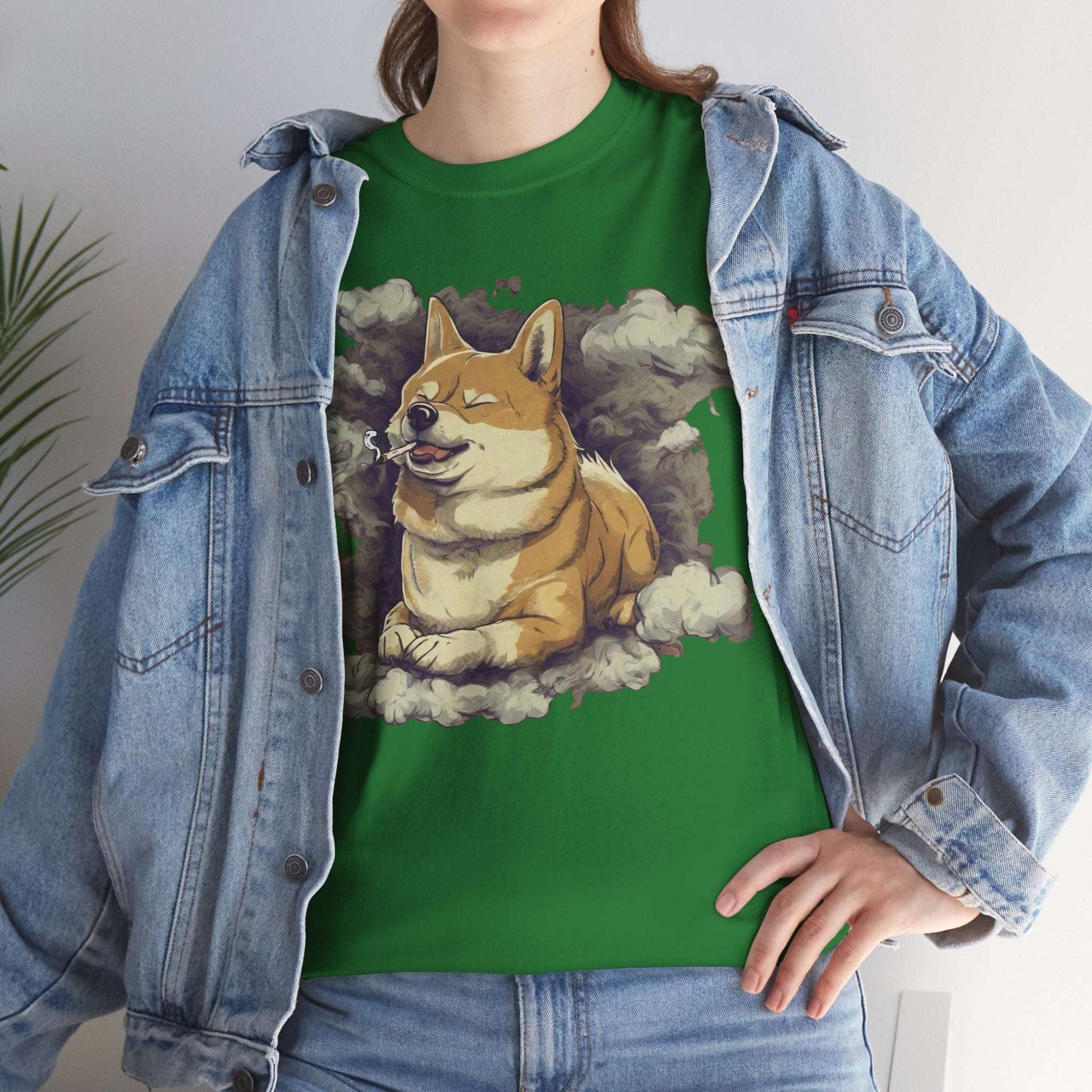 High as Doge | Graphic Stoner Tee