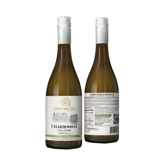 Chardonnay Non-Alcoholic Wine - Wholesale (case of 6)