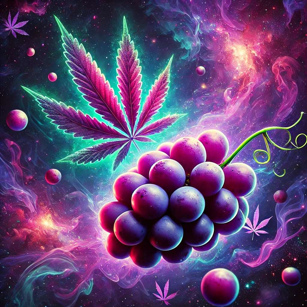 Grape Galaxy infused Moonrocks