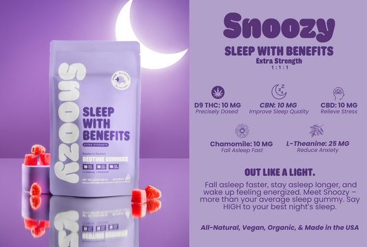 Snoozy Gummies – Sleep With Benefits | 20‑Pack