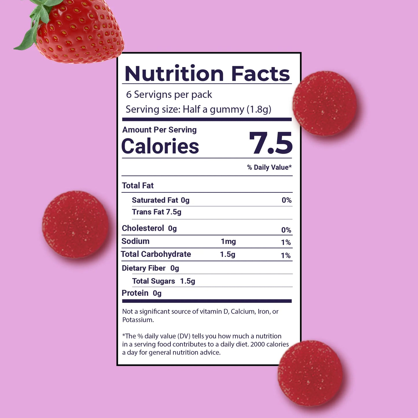 NUUD Sex Bites Strawberry — Aphrodisiac Gummies for Women | 20mg Delta 9