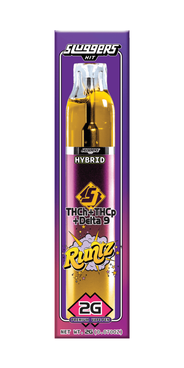 Sluggers Hit - Runtz - 2 Gram - THCA - Disposable Vape