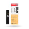 THCa Disposable Live Resin Liquid Diamonds: Gelato (Hybrid) - 1g