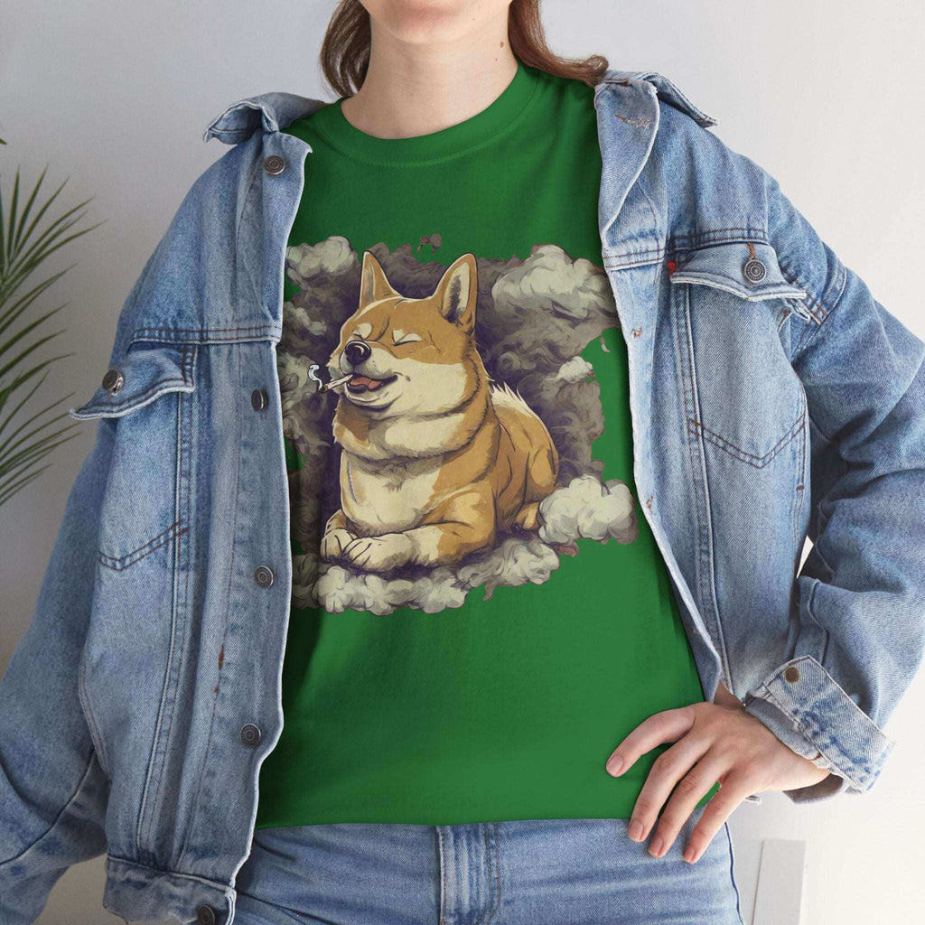 High as Doge | Graphic Stoner Tee