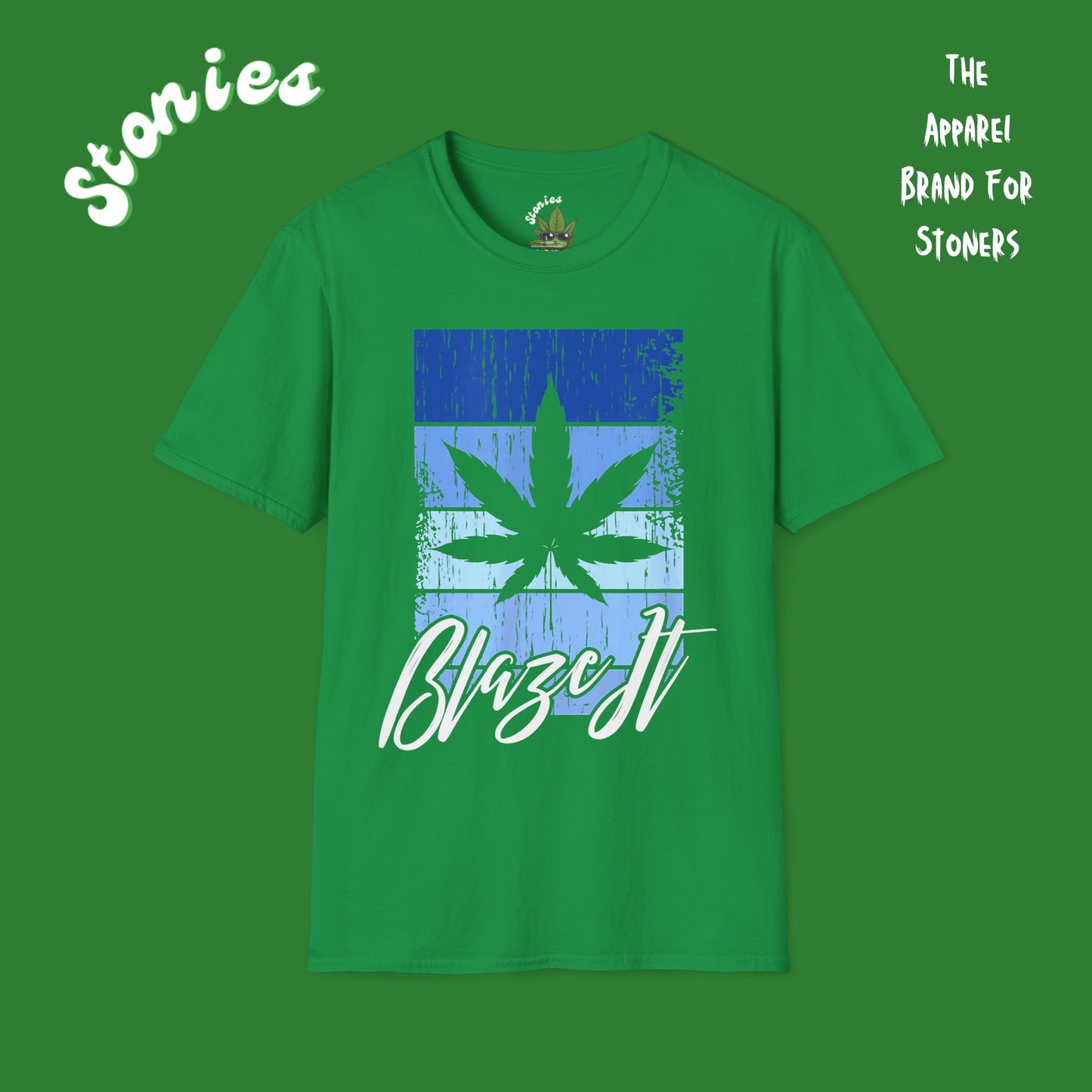 Blaze It Tee - Lit Cannabis Graphic Shirt