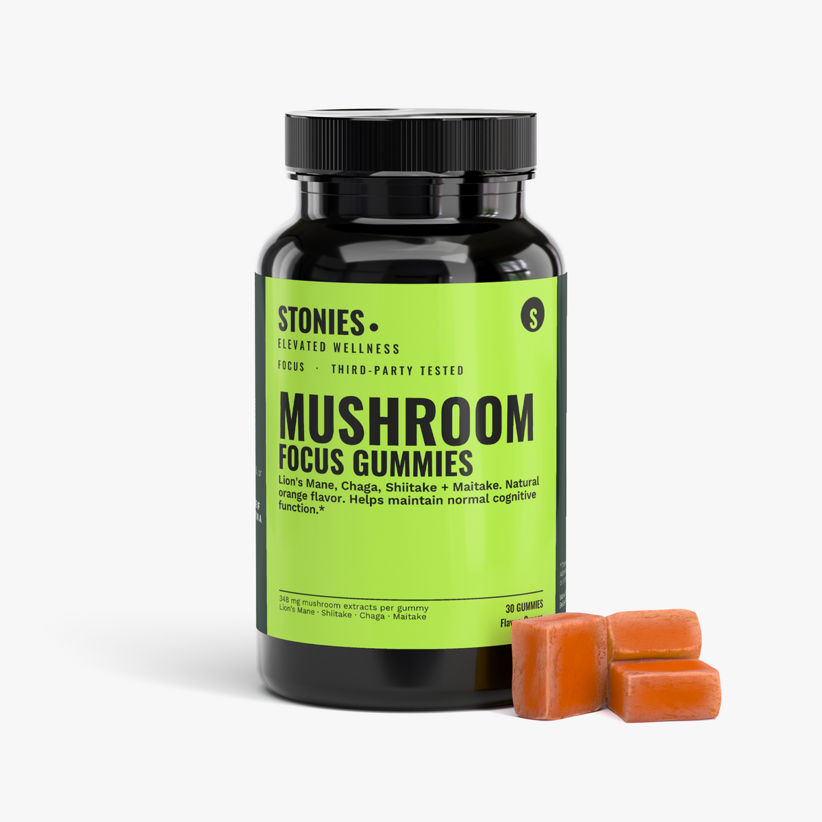 Stonies Mushroom Focus Gummies, view 2
