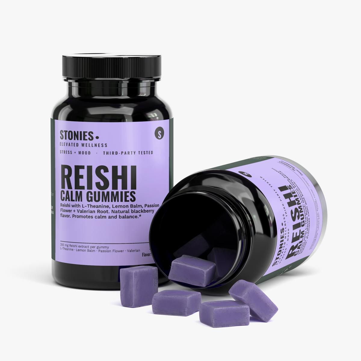 Stonies Reishi Calm Gummies, view 3