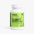 Stonies Clarity Nootropic Complex: bacopa and gotu kola nootropic capsules for focus, 30 count