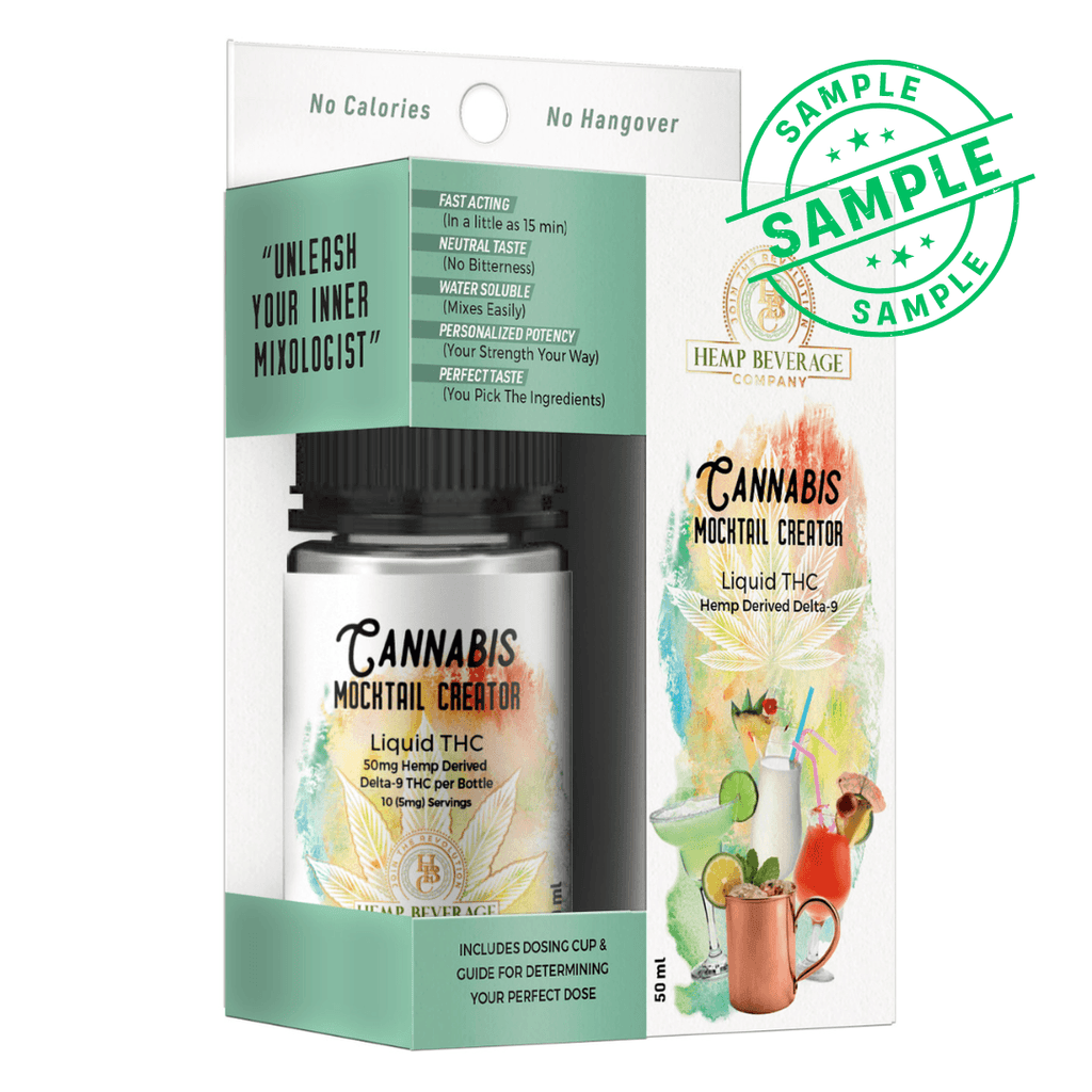 Cannabis Mocktail Creator Liquid THC - 50 MG - Sample Wholesale