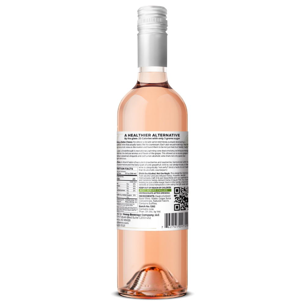 Rose Non-Alcoholic Wine - Wholesale (Case of 6)