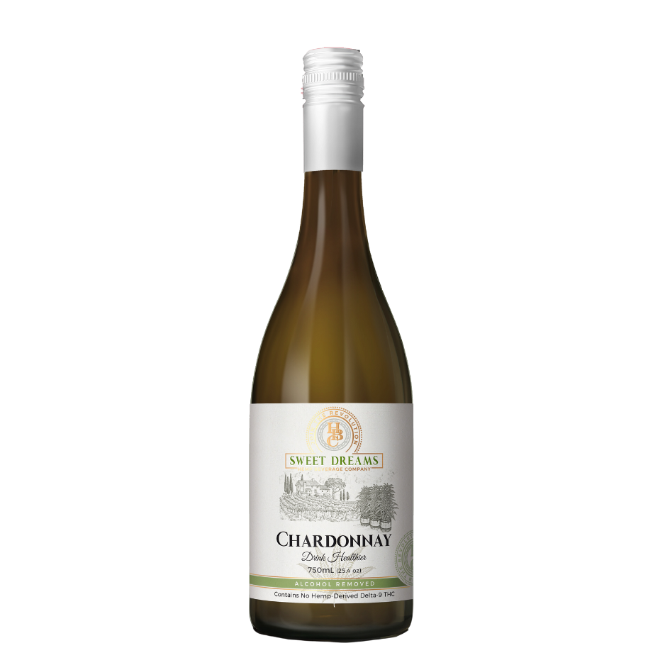 Chardonnay Non-Alcoholic Wine - Wholesale (case of 6)