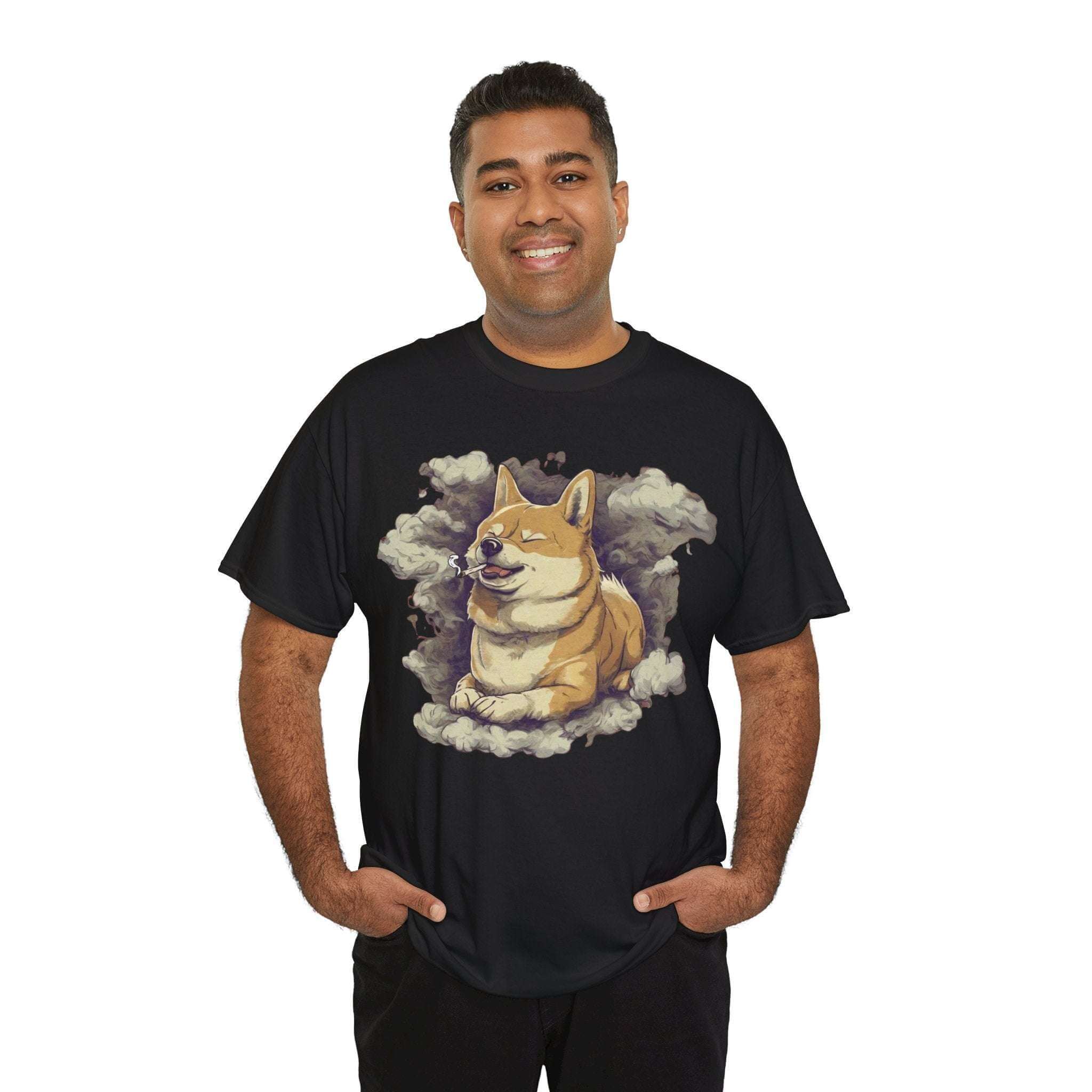 High as Doge | Graphic Stoner Tee