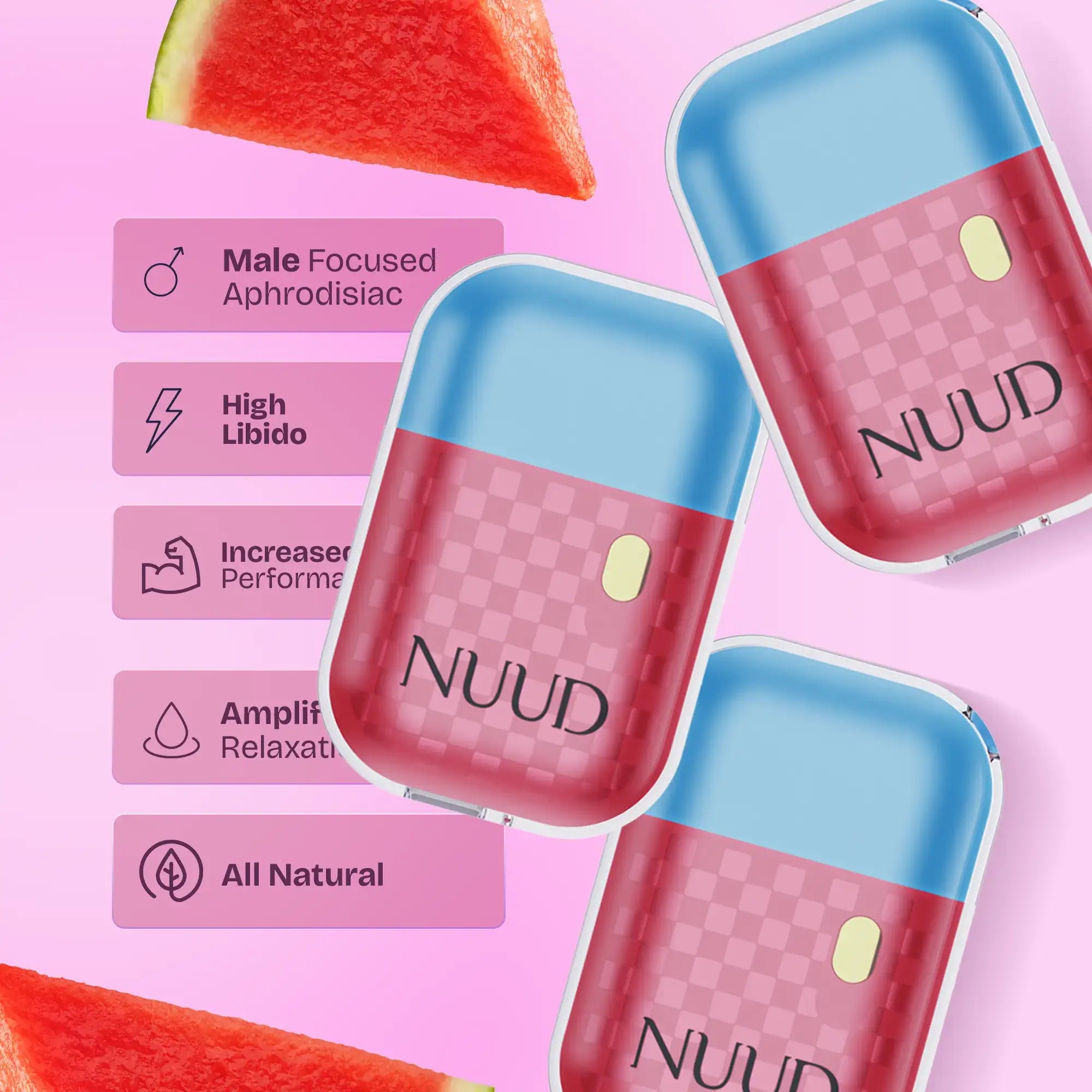 NUUD HHC Watermelon Mint Aphrodisiac Diffuser for Men