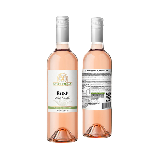 Rose Non-Alcoholic Wine - Wholesale (Case of 6)