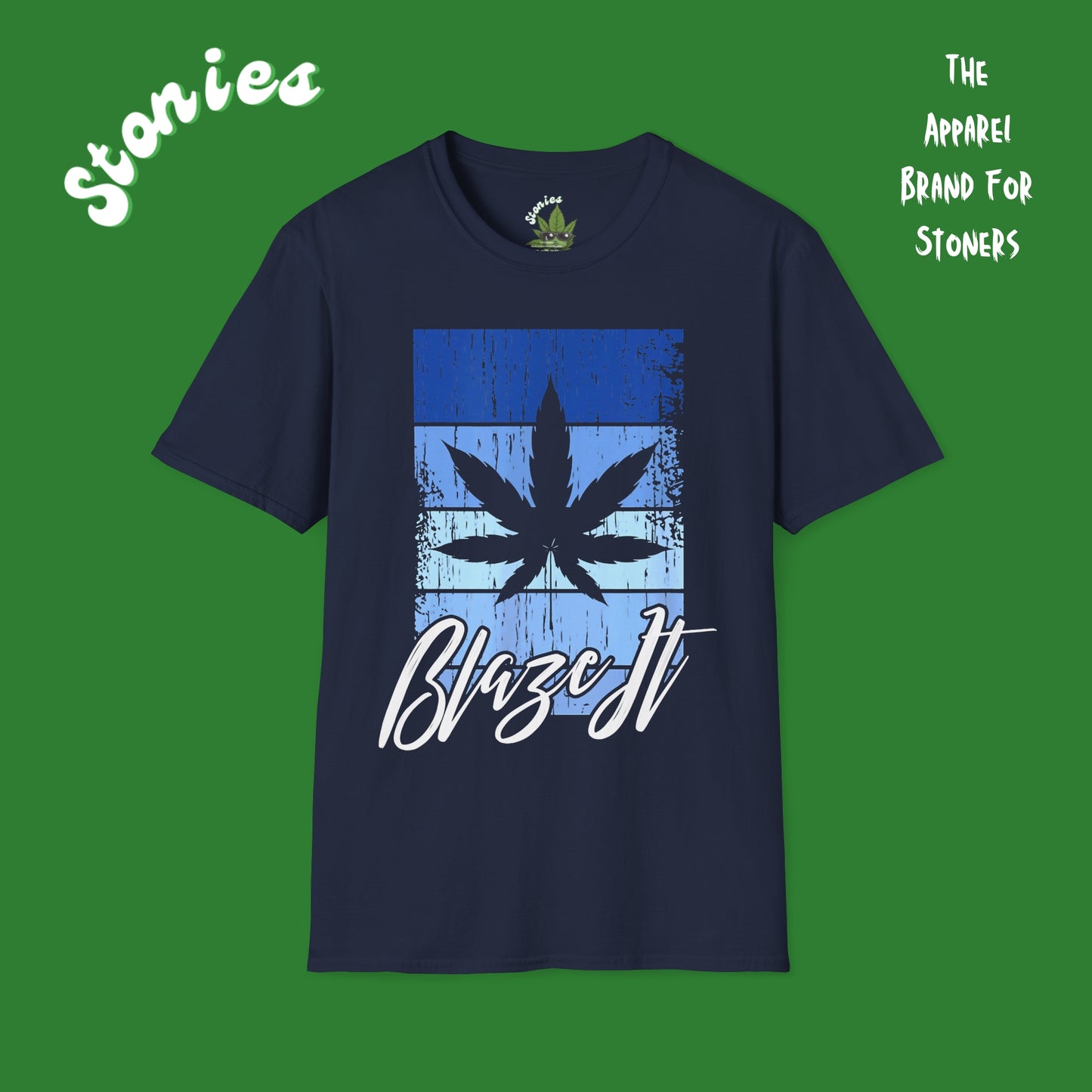 Blaze It Tee - Lit Cannabis Graphic Shirt