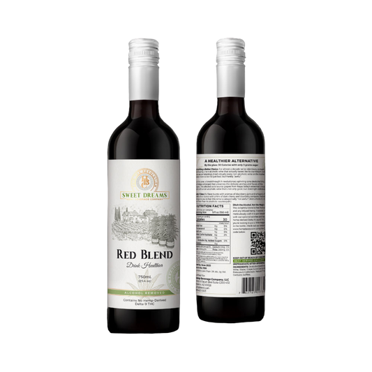 Red Blend Non-Alcoholic Wine - Wholesale (Case of 6)