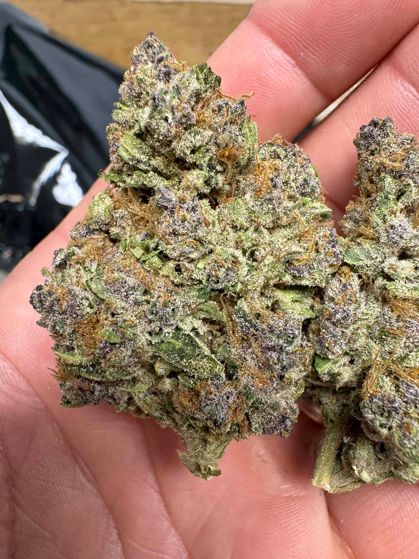 GMO Grapes THCA Flower | Indica 28.56%