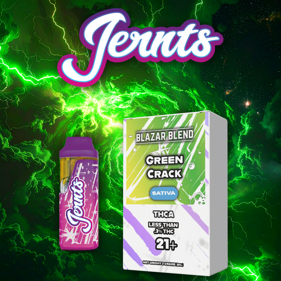 Jernts 2-Gram Disposable Vape | Premium THCA Distillate