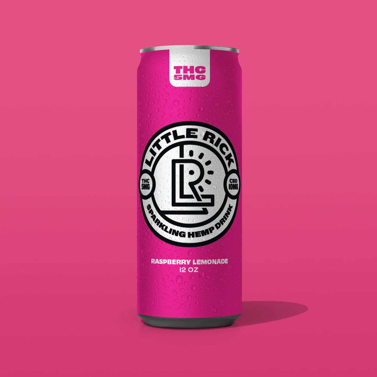 Raspberry Lemonade - 5mg THC Drink