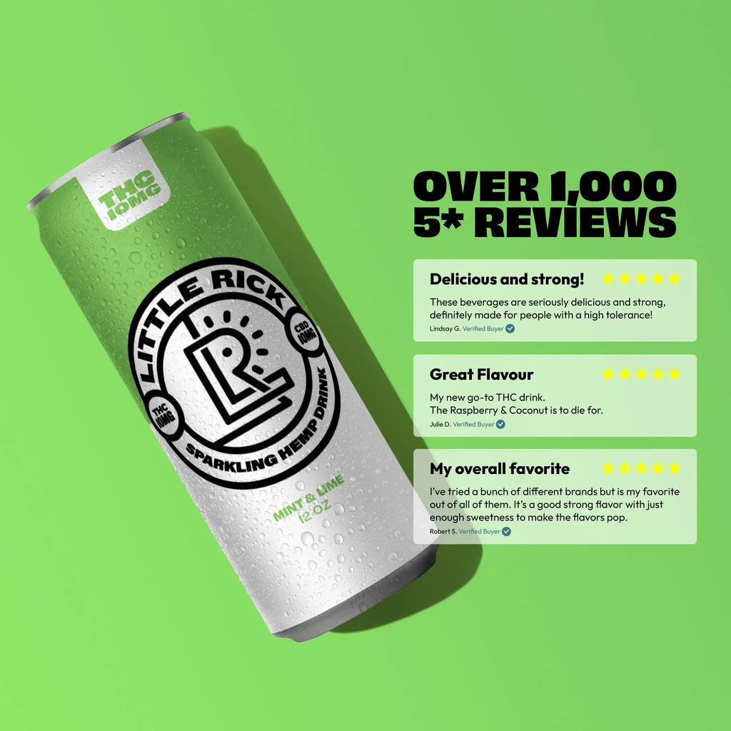 Mint & Lime - 10mg THC Drink
