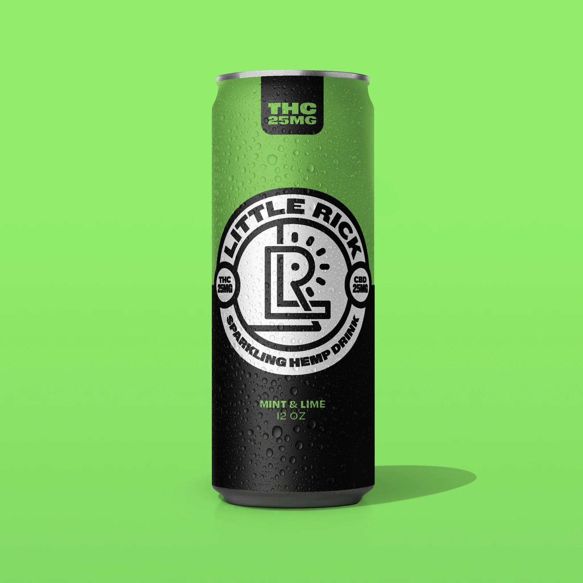 Mint & Lime - 25mg THC Drink