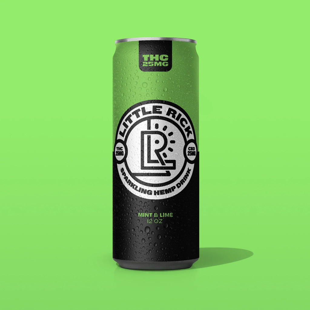 Mint & Lime - 25mg THC Drink