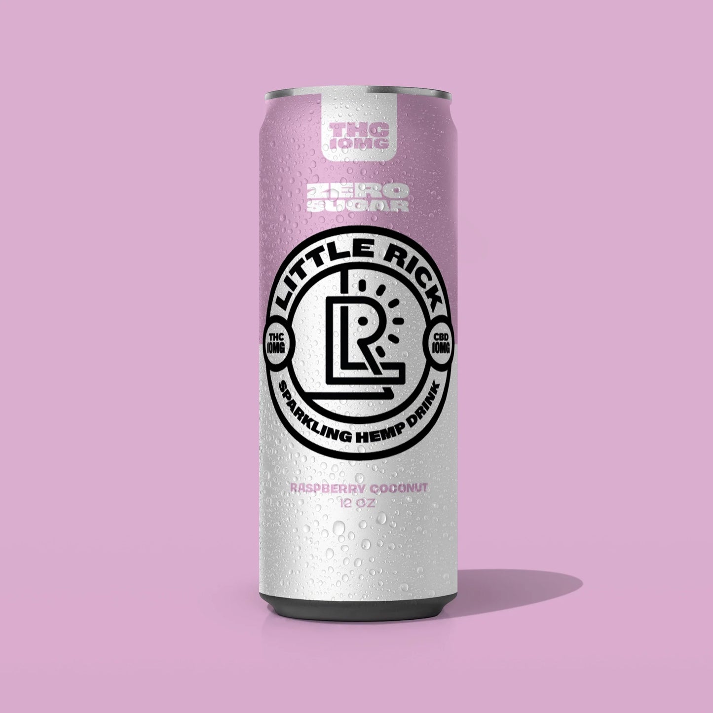 Raspberry Coconut - 10mg THC Drink