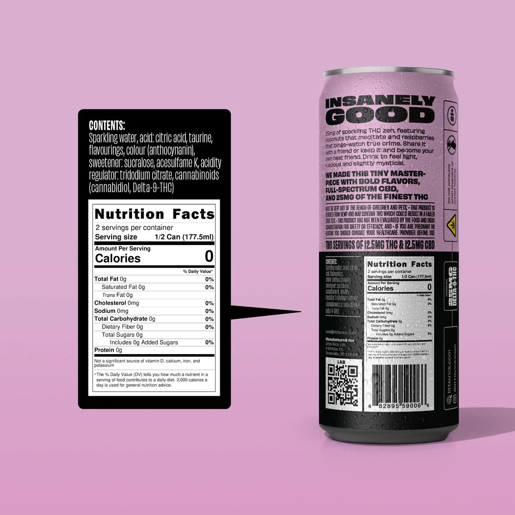 Mix Pack - 25mg THC Drink