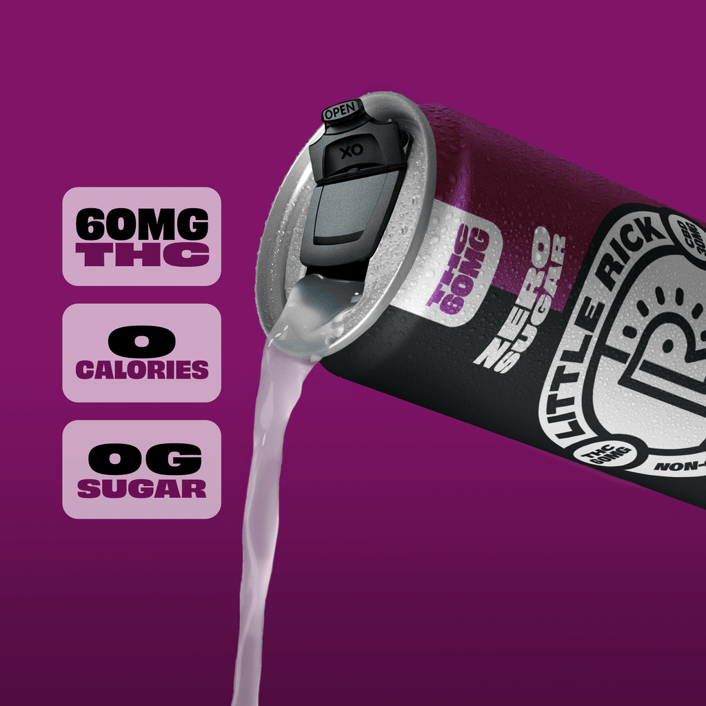 Black Cherry 12 Pack - 60mg THC Drink