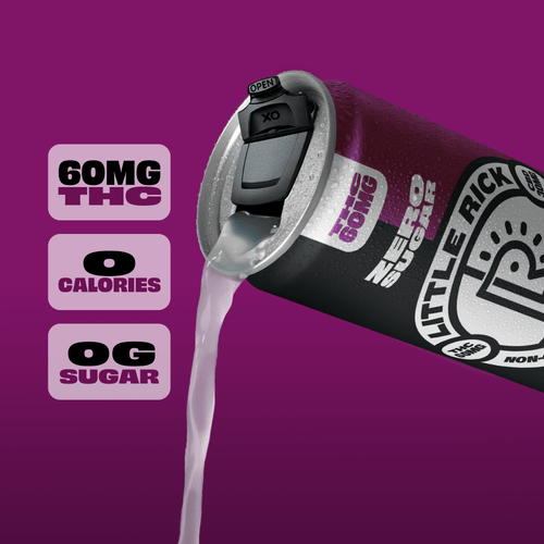 Black Cherry 12 Pack - 60mg THC Drink