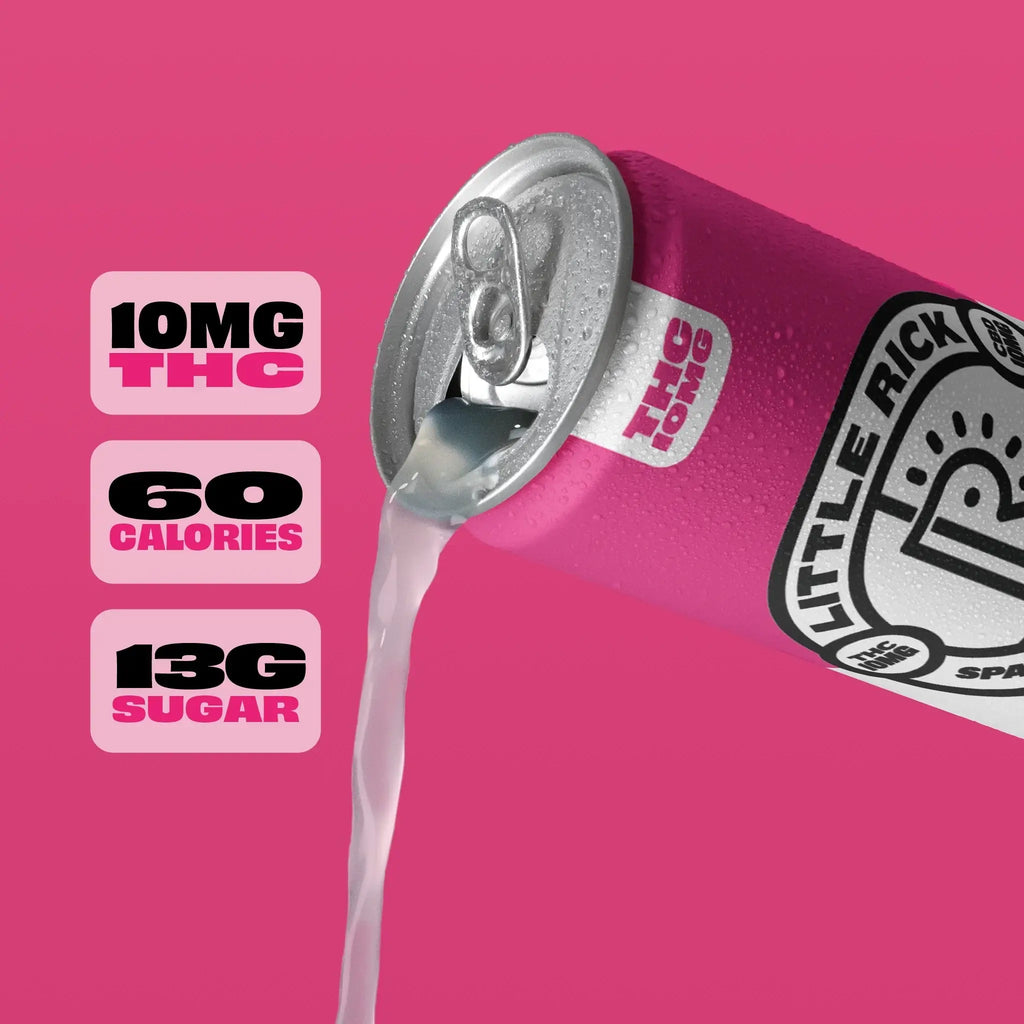 Raspberry Lemonade - 10mg THC Drink