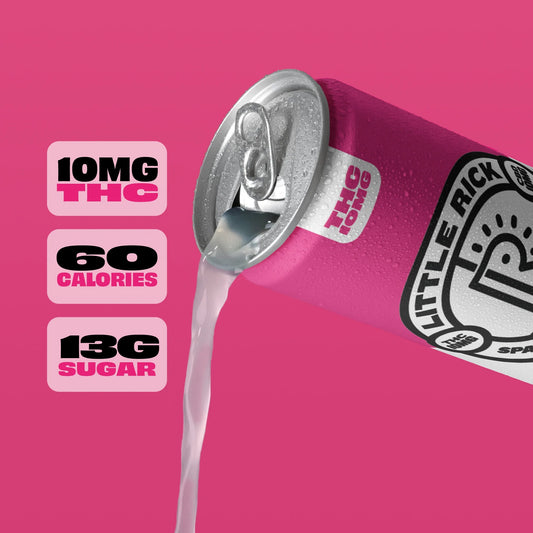 Raspberry Lemonade - 10mg THC Drink