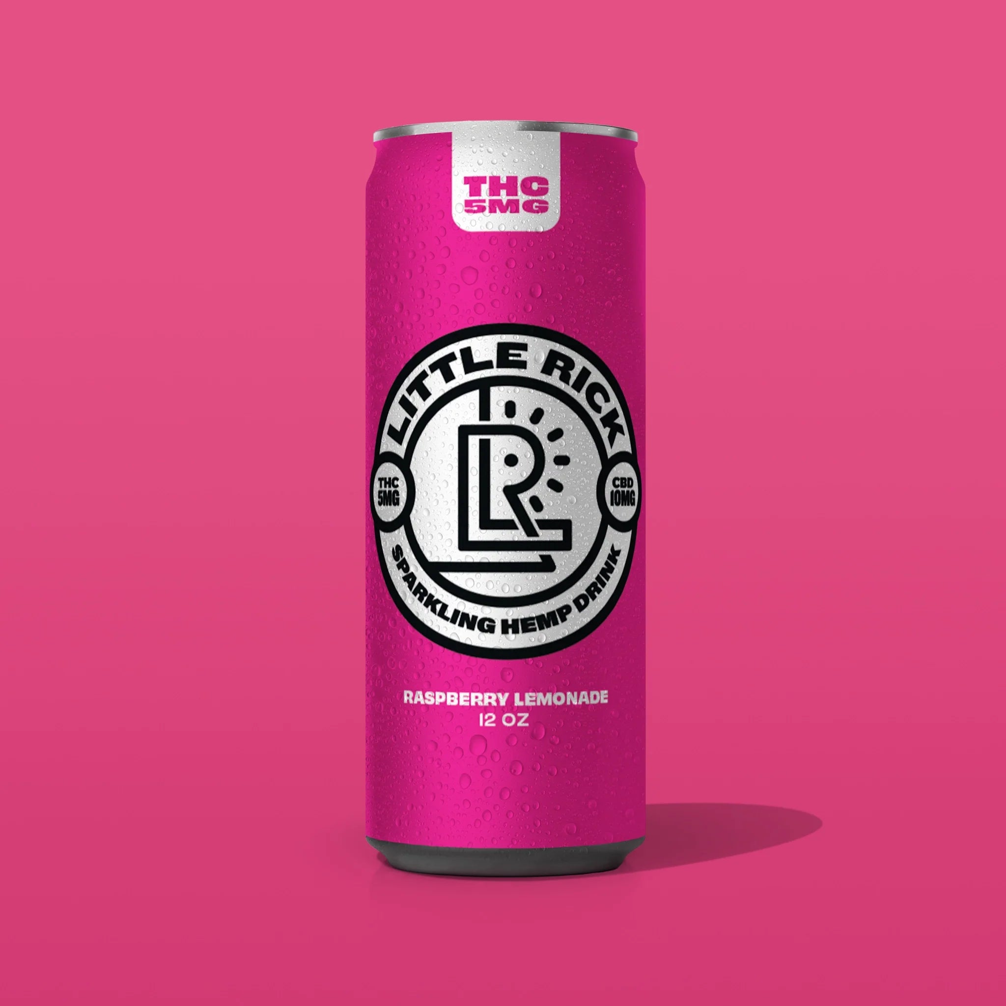 Raspberry Lemonade - 5mg THC Drink