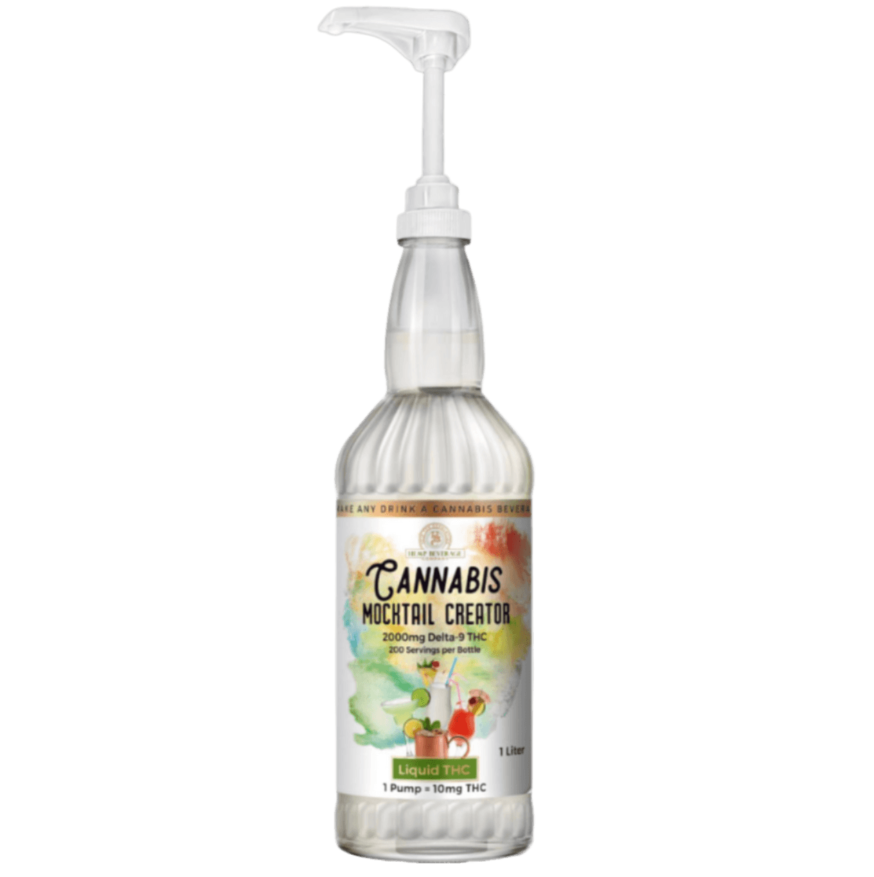 Mocktail Creator Pump Liquid THC 2000mg - wholesale