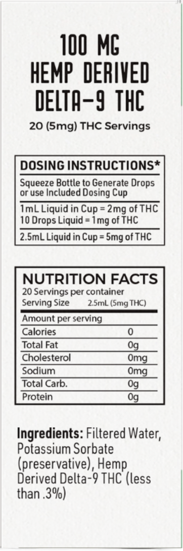 Cannabis Mocktail Creator - 100MG - Wholesale Case Of 18