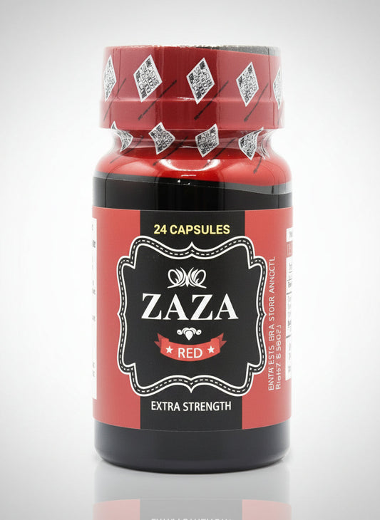 ZaZa Red Capsules - Extra Strength - 24 Capsules Pack - Made in USA