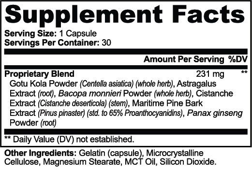 Stonies Clarity Nootropic Complex, view 5