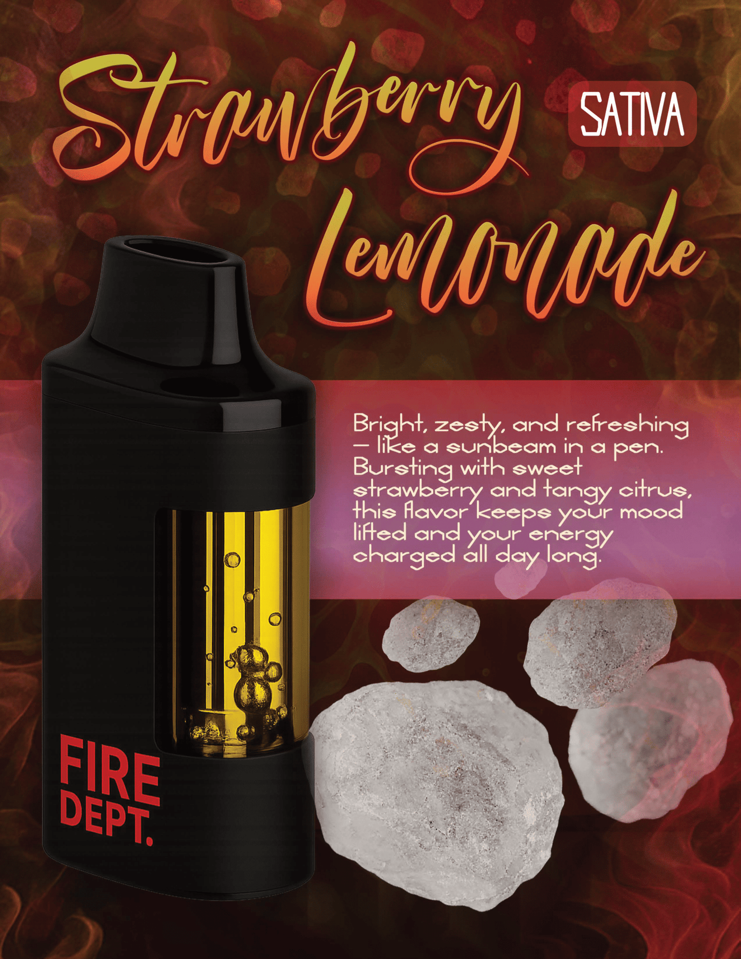 FIRE DEPT. - 4 Gram - THC Diamond Disposable Vape