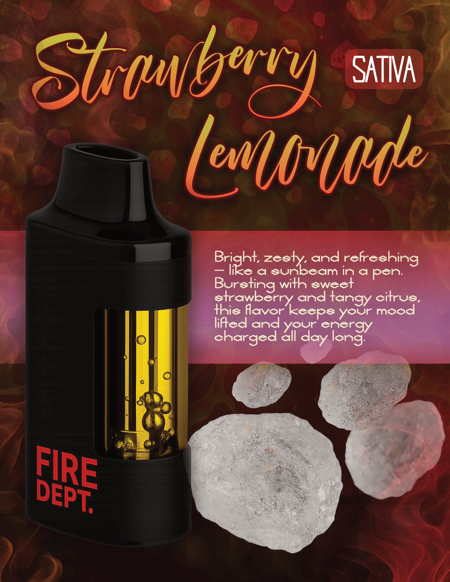 FIRE DEPT. - 4 Gram - THC Diamond Disposable Vape