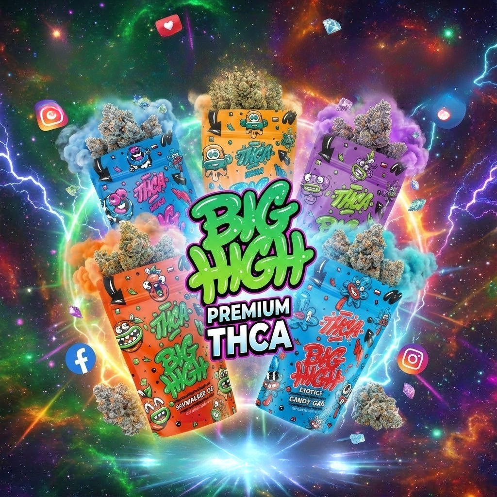 THCA - BIG HIGH FLOWER - 1 OUNCE