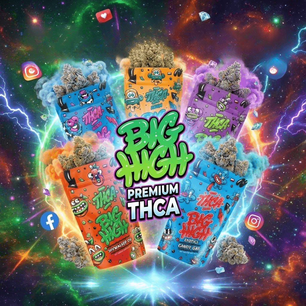 THCA - BIG HIGH FLOWER - 1 OUNCE