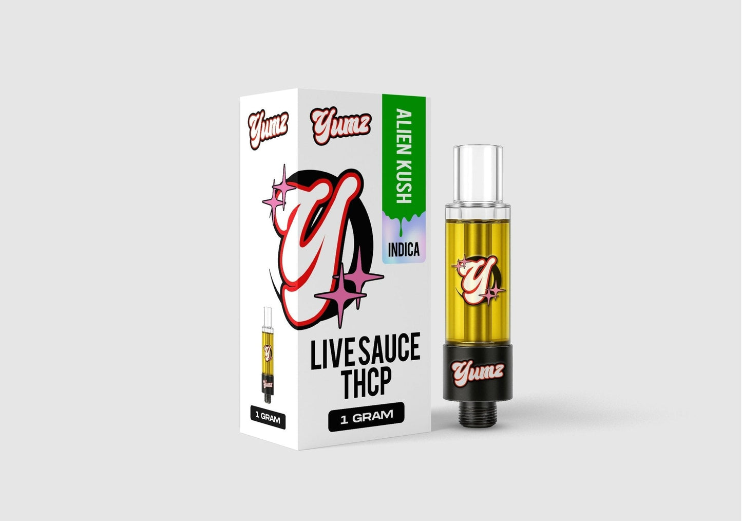 YUMZ - Lemon Kush - THC-P - 1 Gram Cart