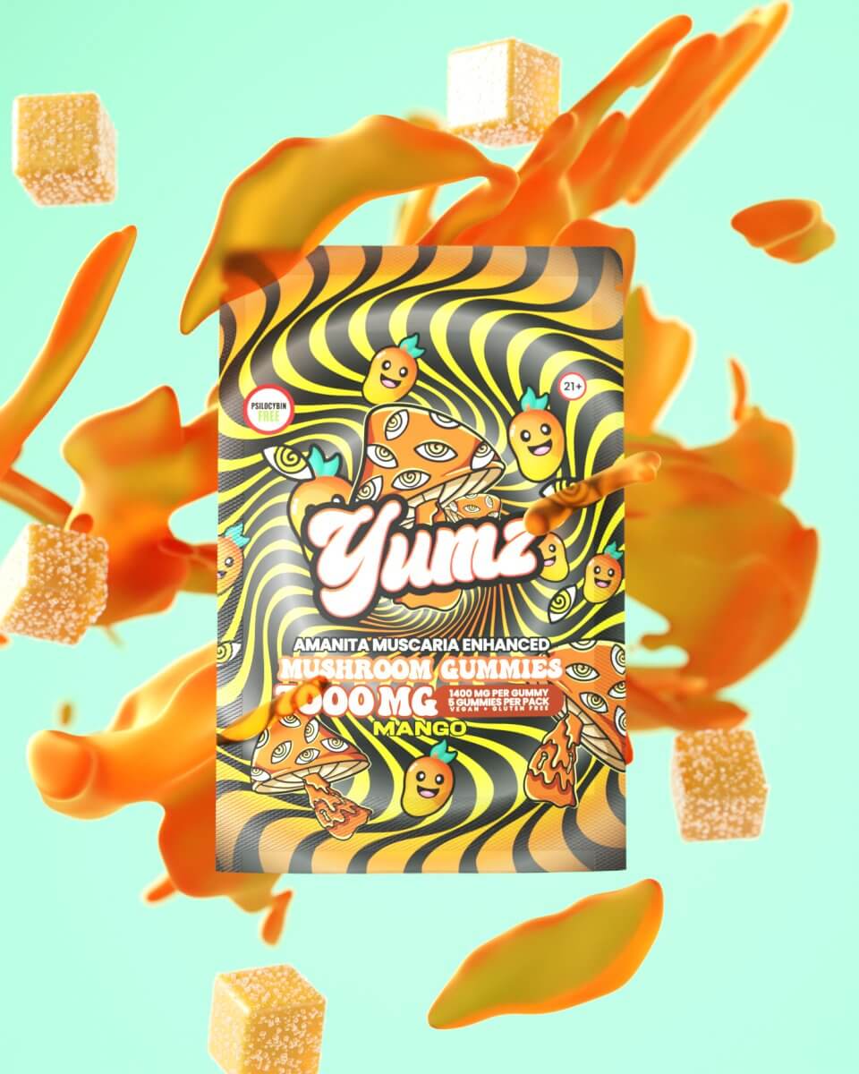 YUMZ - Mango ( Mushroom Gummies )
