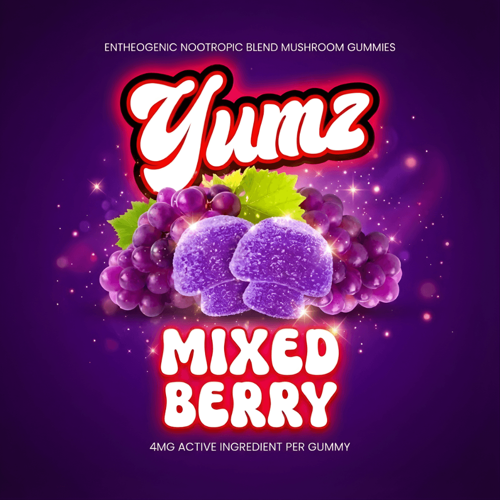 YUMZ - Mixed Berry ( Mushroom Gummies )