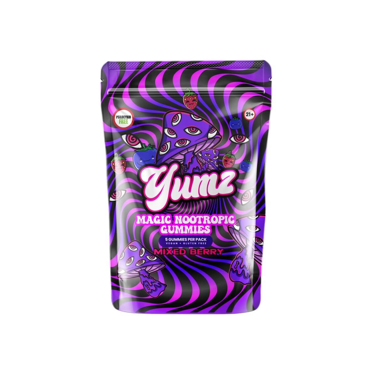 YUMZ - Mixed Berry ( Mushroom Gummies )