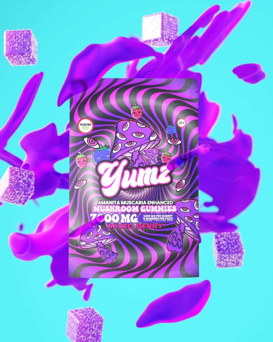 YUMZ - Mixed Berry ( Mushroom Gummies )