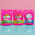 YUMZ | THC Gummies | 300mg | Random Flavor | 30 Gummies Per Bag | You Will Receive Cotton Candy, Fruit Punch or Sour Green Apple.