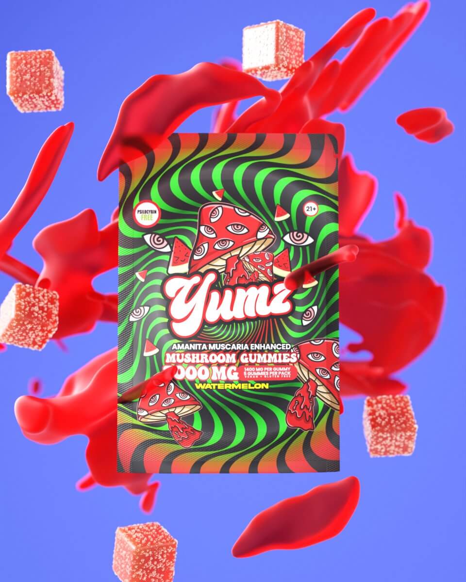 YUMZ - Watermelon ( Mushroom Gummies )